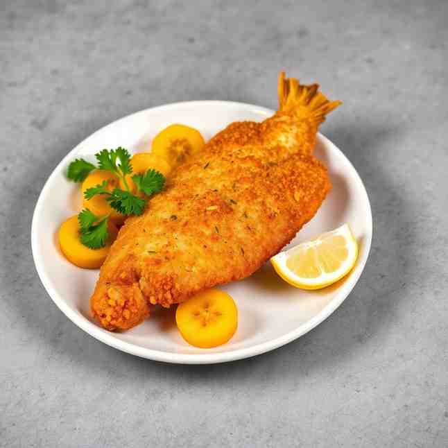 Crispy Fried Fish & Plantains - Good Fried Fish