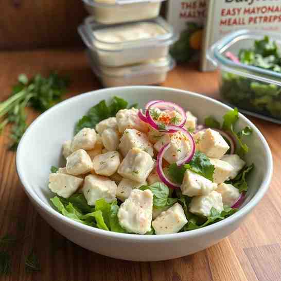 Creamy Cod Salad - Easy Mayonnaise Recipe & Meal Prep Tips