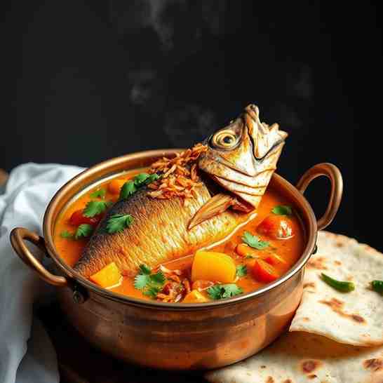 Tangy Fish Head Curry Recipe - Make a Spicy, Flavorful Dish