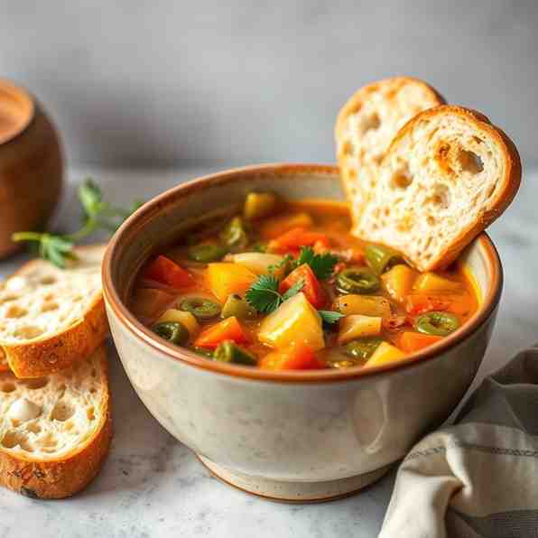 Hearty Okra Vegetable Soup - Easy, Flavor-Packed Recipe