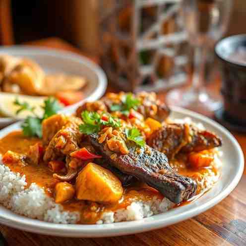 Cayman Islands Curry Goat - Hot Curry Spice