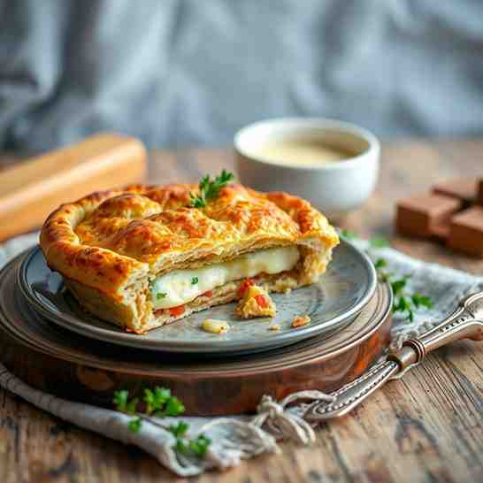 Cypriot Tyropita - Make a Cheese Pie