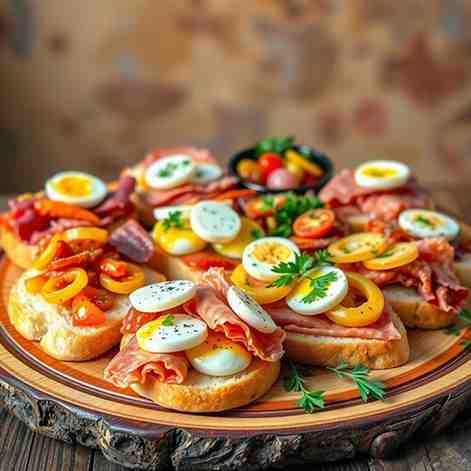 Chlebíčky - Czech Food Recipes for Bite