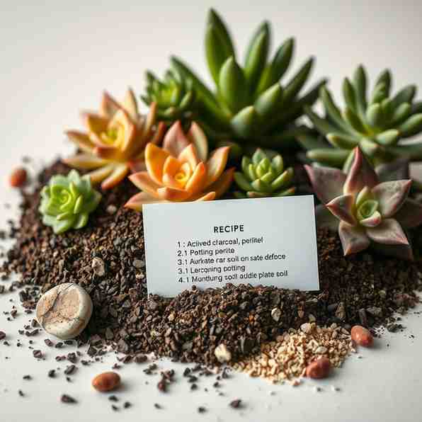 DIY Succulent Soil Mix - Easy Recipe for Happy Plants