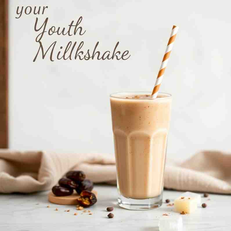 Healthy Date Milkshake - Your Protein Breakfast Shake