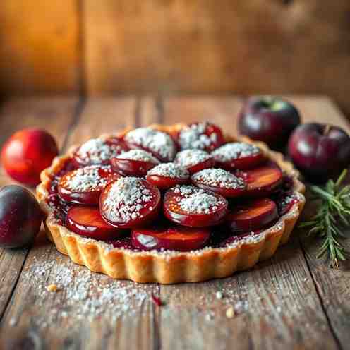 Delicious Plum Tart Recipe - Bake Perfect Quetschentaart