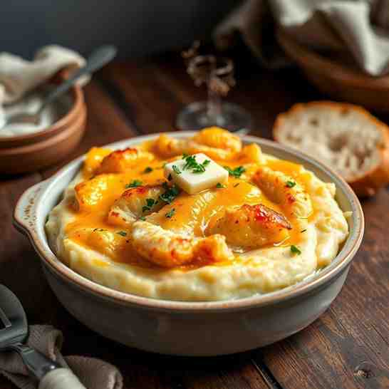 Creamy Fish Pie Recipe - Easy & Cheesy Mash Topping