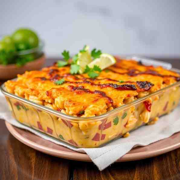 Easy Arroz Imperial Recipe - Cuban Chicken & Rice Casserole