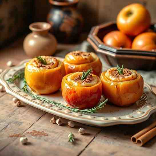 Bosnian Tufahija - Easy Baked Apples Recipe