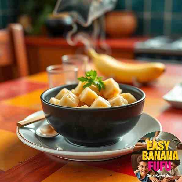 Easy Banana Fufu - Quick Home Cooked Meals