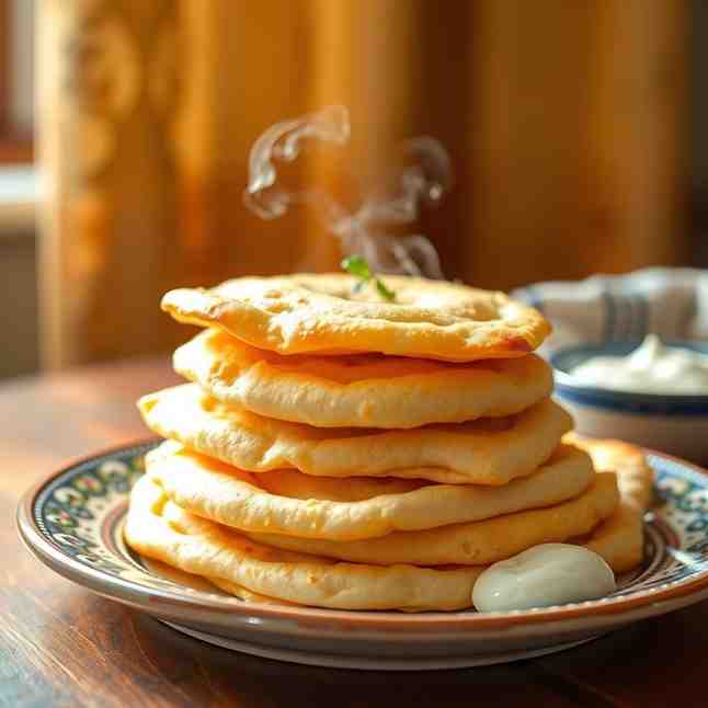 Easy Baursak Fry Bread Recipe - Crispy Kazakh Puffs