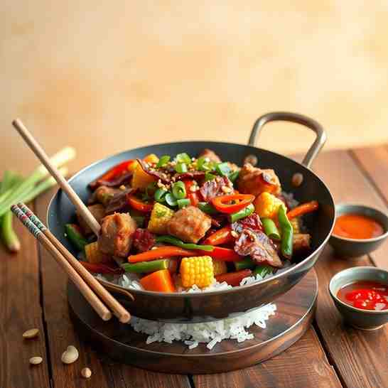 Cambodian Pork Stir-Fry - Easy Cha Chrouk Char