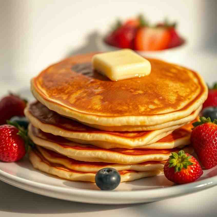 Easy GF Pancakes - Fluffy, Simple & Delicious