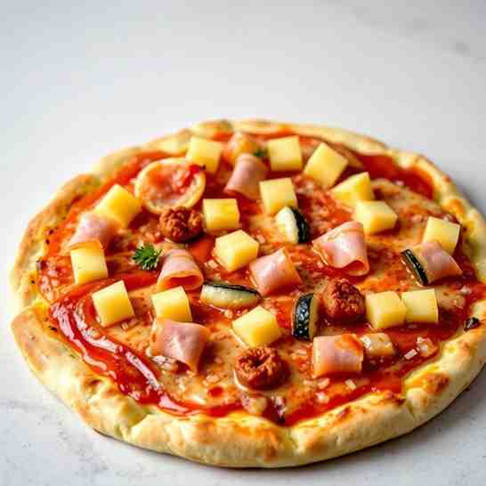 Easy Hawaiian Pizza Recipe - Sweet, Salty & Crispy