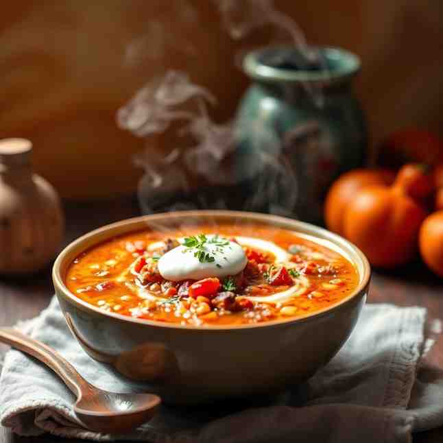 Easy Healthy Meal Prep - Moroccan Cracked Barley Soup