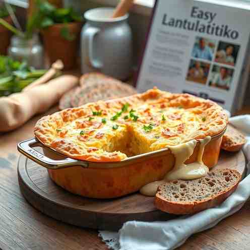 Finnish Rutabaga Casserole - Easy Lanttulaatikko Recipe