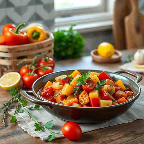 Easy Mediterranean Diet Pisto Recipe