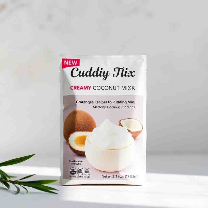 Creamy Coconut Pudding Mix - Easy Micronesian Taro Recipe