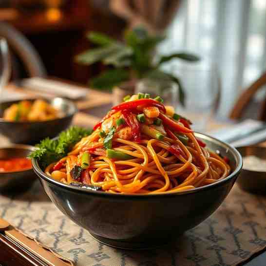Easy Mongolian Noodles - Better Than Takeout in 30 Mins