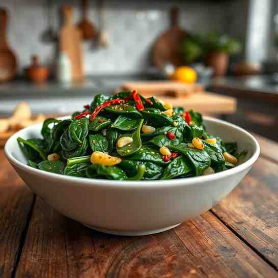 Easy Sautéed Spinach Recipe - Quick & Healthy Dishes