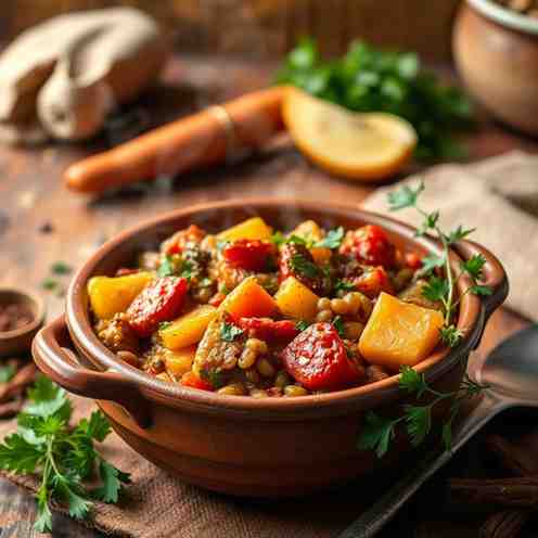 Easy Vegetable Stew Recipe - Vegan West African Classic