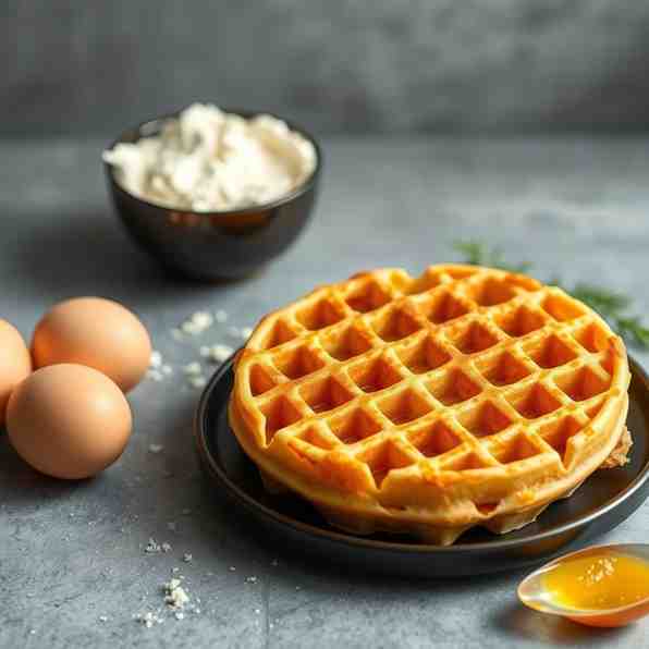 Crispy Egg Waffles - Easy Hong Kong Waffle Maker Recipe
