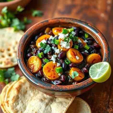 El Salvador's Platano con Frijoles Recipe