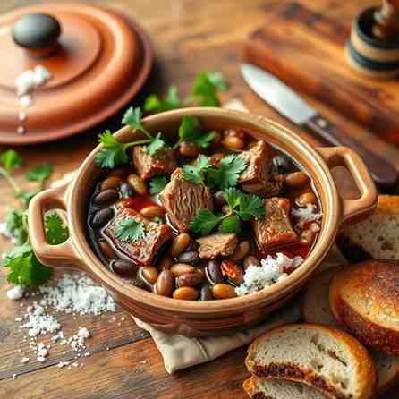 Cape Verdean Feijoada - Pork & Beans Recipe - Cook Now