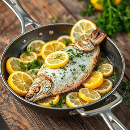 Fera Fish - Easy Lemon-Herb Skillet Recipe
