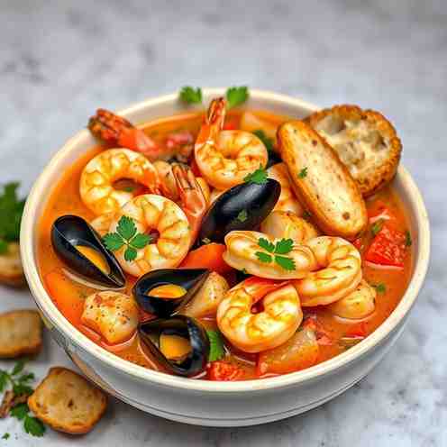 French Guiana Blaff - Best Seafood Stew Recipe (Dairy-Free)