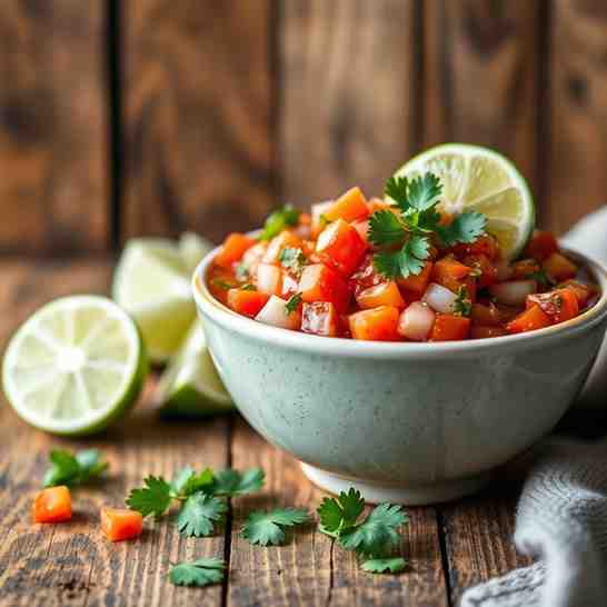 Fresh Homemade Salsa - Mexican Salsa Recipe