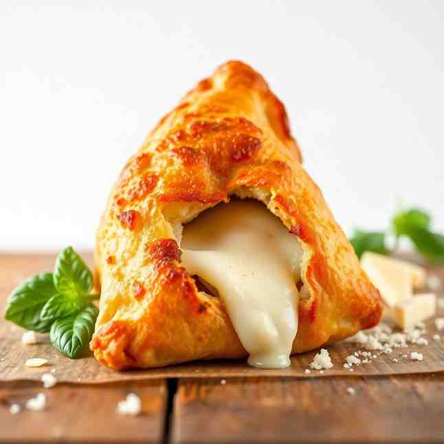 Fried Mozzarella Recipe - Crispy Panzerotti Pockets
