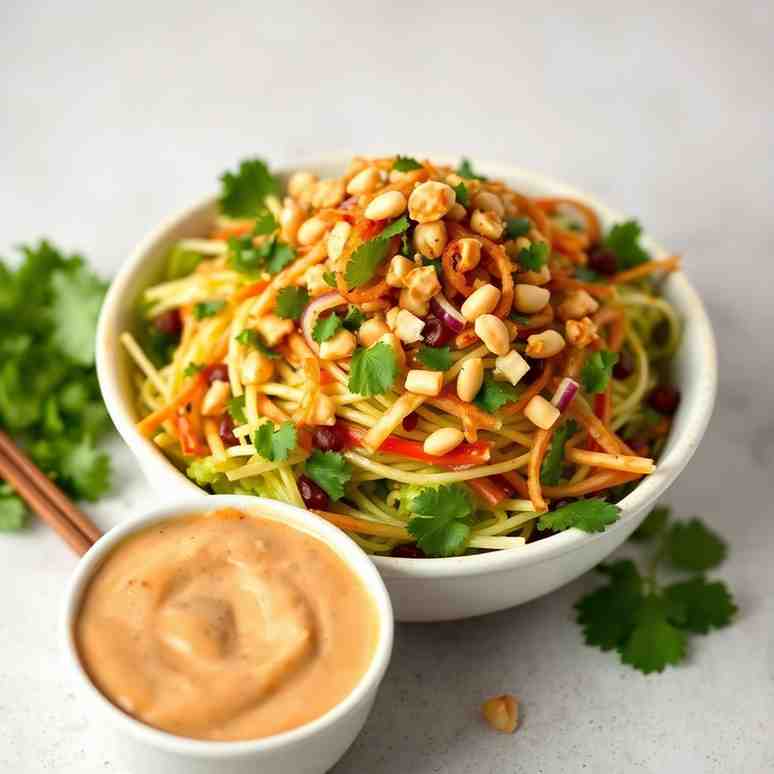 Pecel Salad (Gado Gado Recipe) - Easy Peanut Sauce