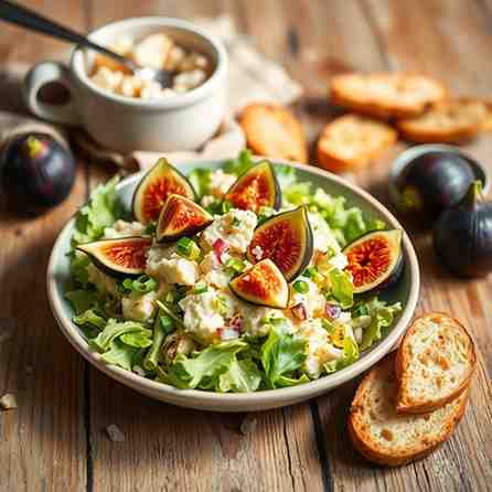 Grenada - Easy Green Fig & Saltfish Salad Recipe