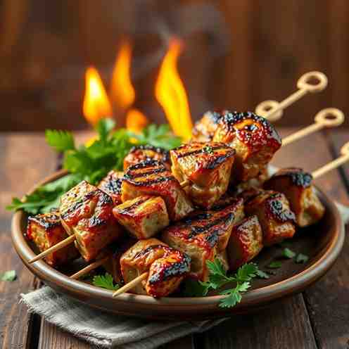 Grilled Alligator Meat Recipe - CAR Bushmeat Skewers