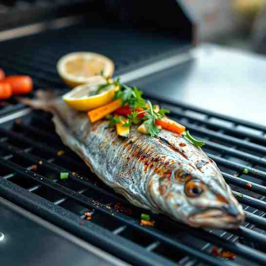 Grilled Fish - Easy Veggie-Stuffed Recipe for Grill