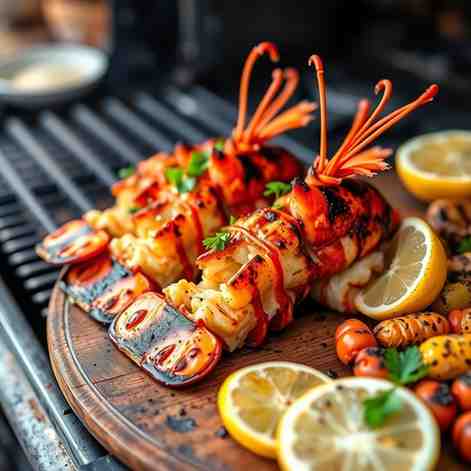 Grilled Spiny Lobster Tails - Cape Verdean Recipe & Grill