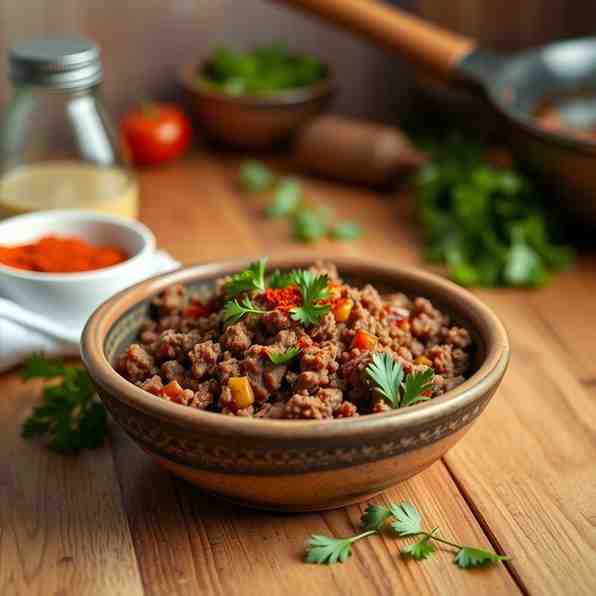 2-Minute Savory Ground Beef Suhoor - Quick & Easy Recipe