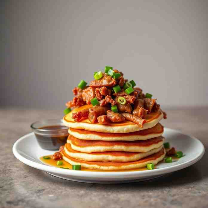 Guam Pancakes - Get Recipe for Savory Corned Beef Hash