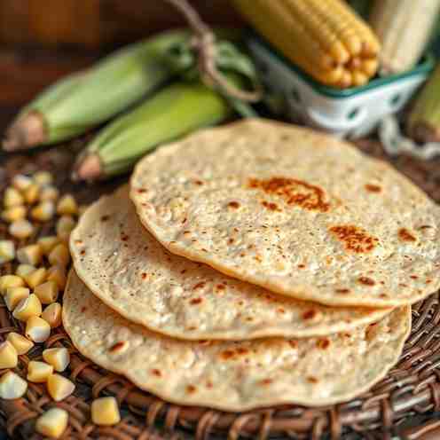 Guatemalan Corn Tortillas with Masa Harina