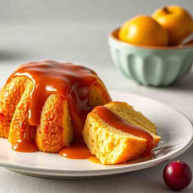 Guava Duff with Rum Sauce - Steamed Pudding Recipe