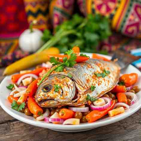 French Guiana Pimentade - Guyanese Hot Pepper Fish