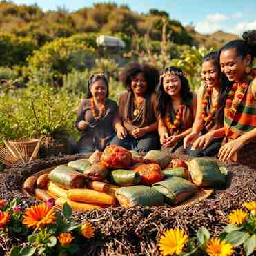 Hangi Recipe - Maori Earth Oven Cooking