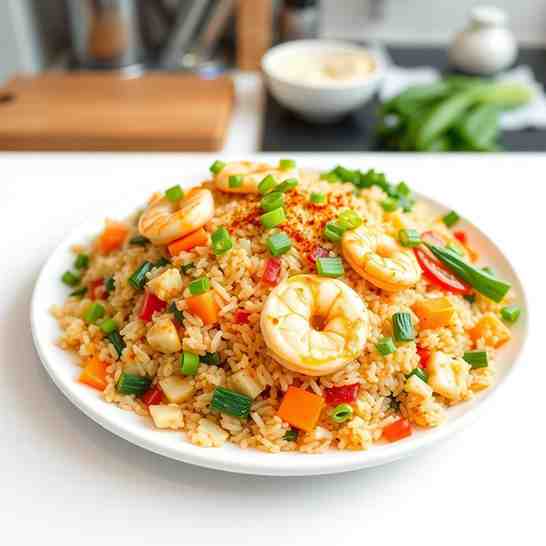 Healthy Fried Rice - Easy Malagasy Nasi Goreng