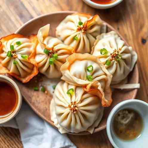 Healthy Gluten-Free Soup Dumplings - Crispy & Easy Recipe