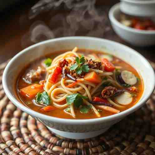 Hearty Thukpa Noodle Soup - New Favorite Recipe