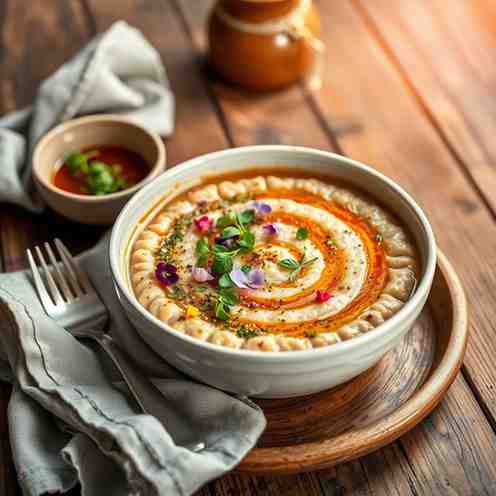 High-Protein Savory Porridge - Gluten-Free & Delicious