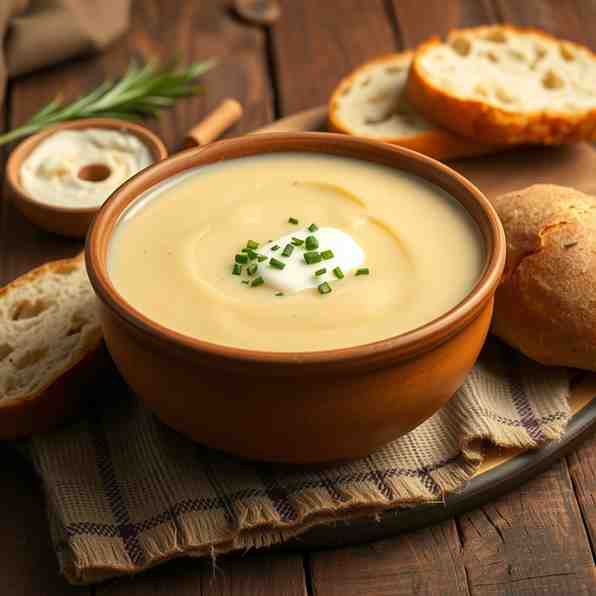 Easy Homemade Creamy Potato Soup