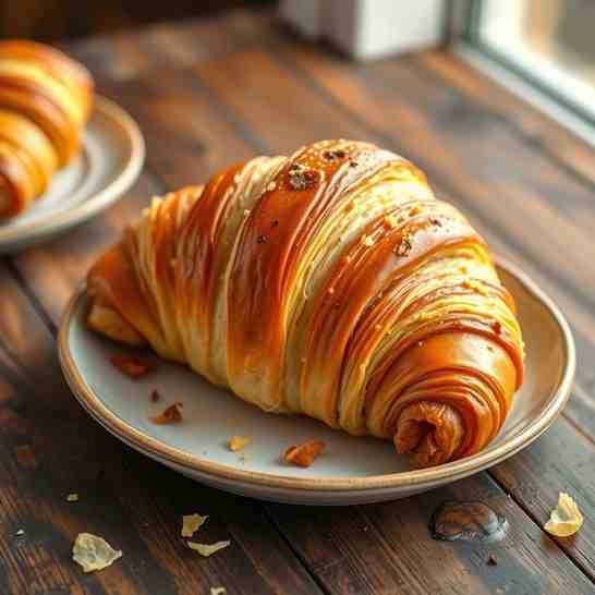 Best Flaky Homemade French Croissant Recipe