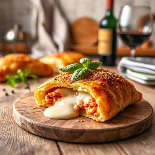 Homemade Pizza Hot Pockets - Crispy Panzarotti Recipe